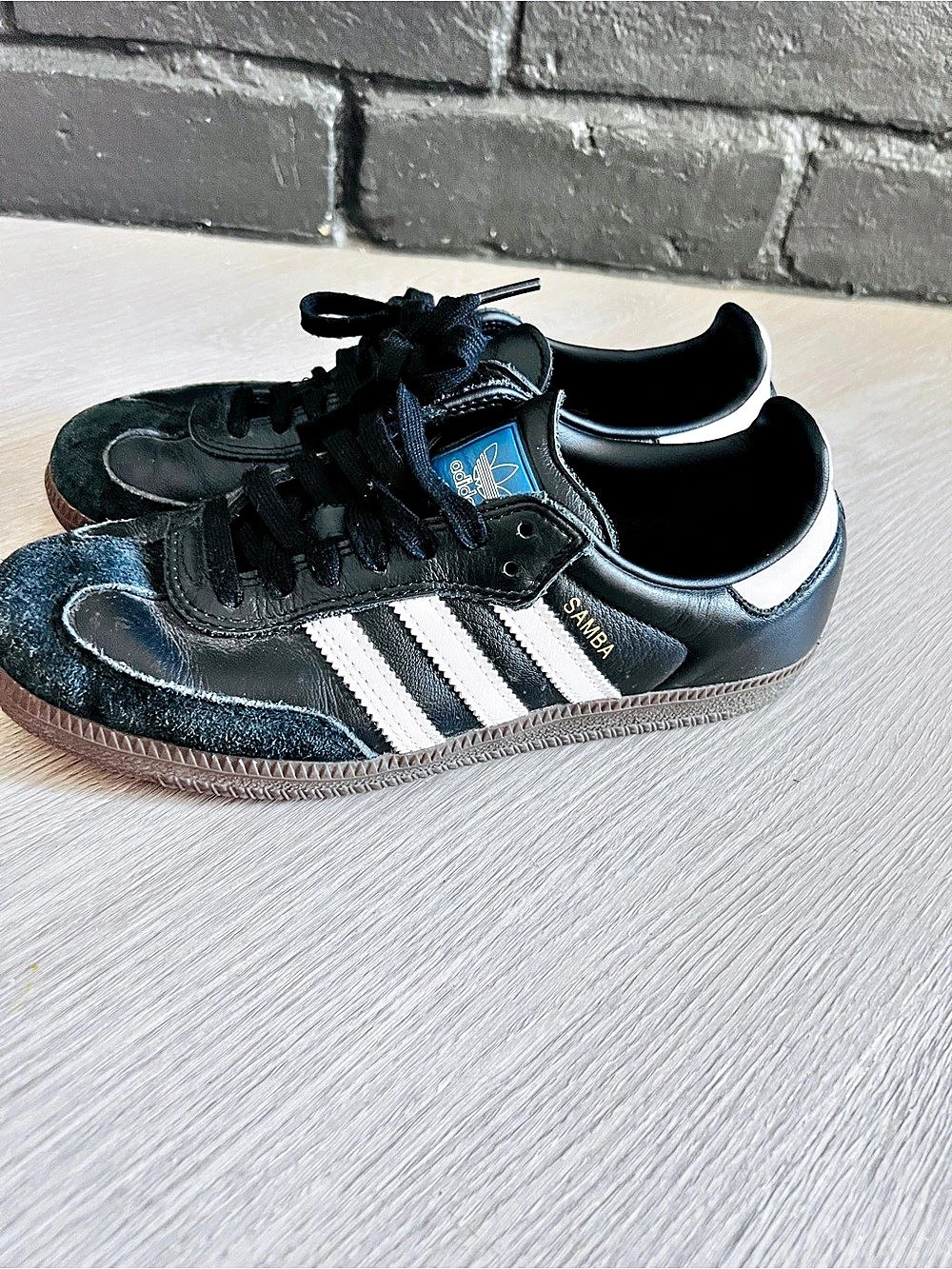adidas Samba Black & White US 8